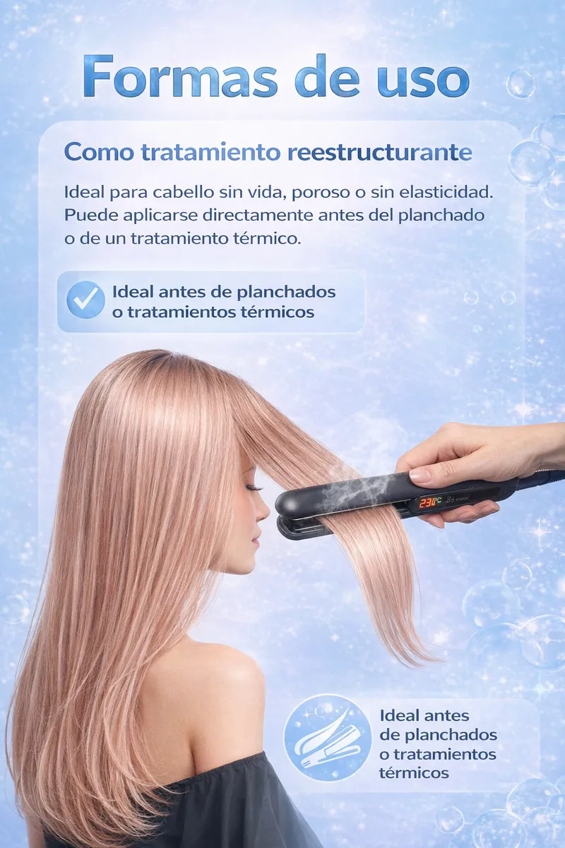 Plex Premium Multivitamínico Reestructurante Antifrizz 250ml - Imagen 2
